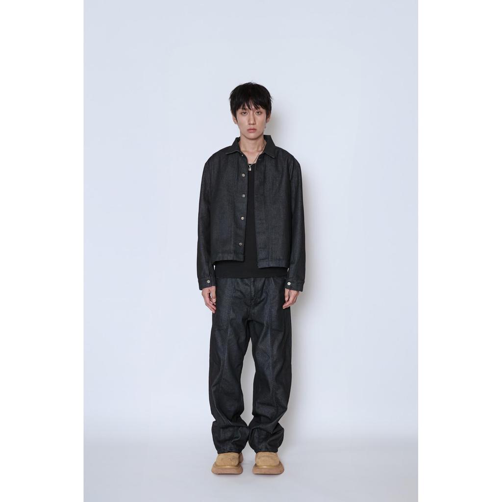 Noineta Coated Denim Pants