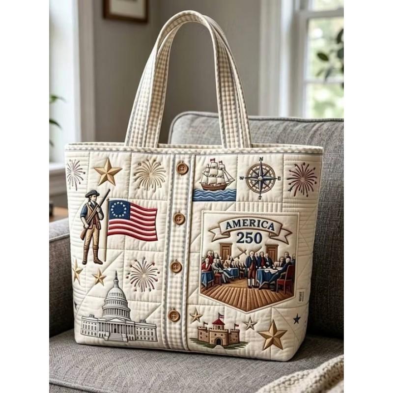 Animal Print Tote Bag - Shoulder Handbag With Zipper Pocket Daily Use Medium Size Street Style