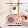 Retro Mini Bluetooth Speaker Classical Music Player Stereo Bass Sound Box Portable Wireless Speaker Home Travel Music Player
