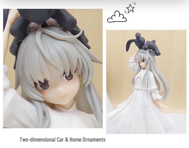 Qiong Mei Kasugano Sora Weißes Kleid Anime Figur