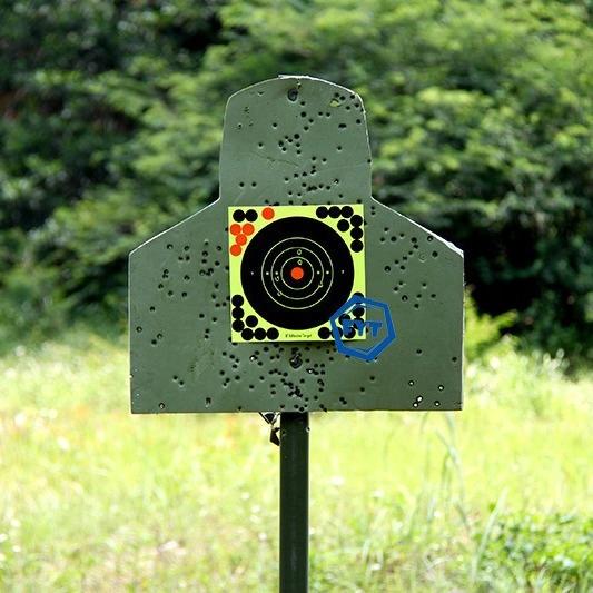 Shooting Splitter Target Self-Adhesive Splatter Stickers 20.3Cm 50Pcs