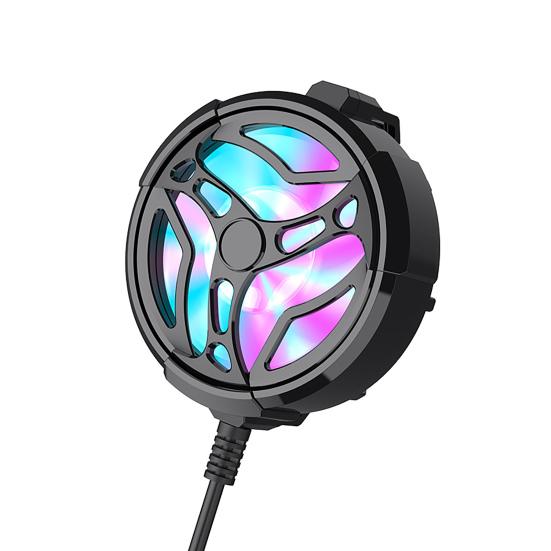 

AL01 Phone Cooling Fan Portable Quick Cooling USB Smart Phone Radiator Mobile Gamepad Cooler Fan for Game Console чёрный