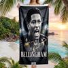 Jude Bellingham print Sneldrogende Strandhanddoek Microvezel Absorberend Draagbare Reis Zwemhanddoek