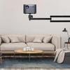 Adjustable Projector Mount Projector Stand Wall Mount Metal Projector Stand with 1/4inch Screw Adapter for Home Office