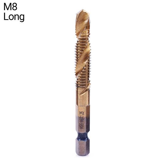 M3-M10 Matkap Uçları Yaygın Olarak Kullanılan Yüksek Verimli Yüksek Hız Çelik Hex Shank Büküm Matkap Uçları Elektrikli Matkap