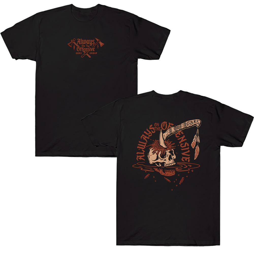 2025 Summer New GBRS Group Graphic T Shirts GBRS Group War Crimes Short Sleeve Shirt Unisex Cotton High Quality T-Shirts Clothes