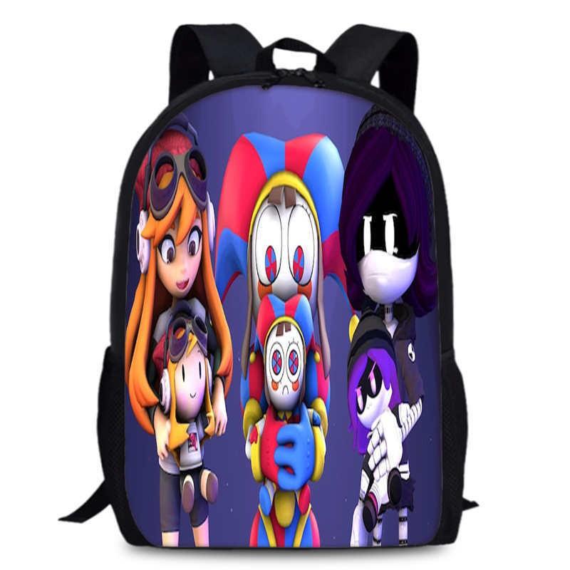 15 Inch Anime-Inspired Drone Themed Backpack Students - Large Capacity Oxford Fabric Unisex School Bag