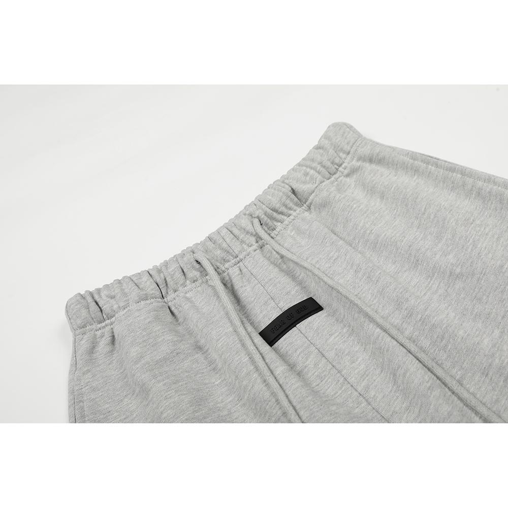 Fear of God Essentials 1977 Arch Logo Print Sweat Shorts Unisex Loose Cotton Drawstring Casual Sports Shorts 3 Colors