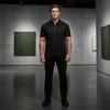 Men Quarter Zip Shirt Loose Fit Turndown Collar Short Sleeve Textured Shirt Casual Solid Color Golf Shirt for Office Daily Life Date