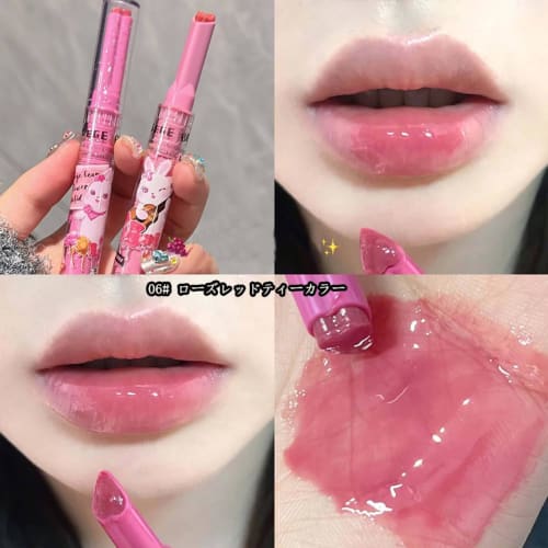 SNS Cute, highly pigmented, melting lip makeup Skin color No makeup discoloration Coloring Adherence Long lasting Lasts all day No uneven skin tone No