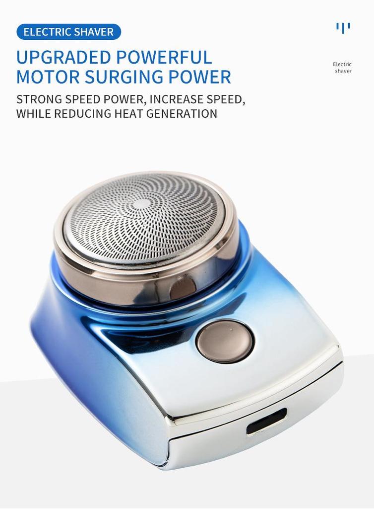 2024 Rechargeable Mini Waterproof Shaver & Beard Trimmer for Men