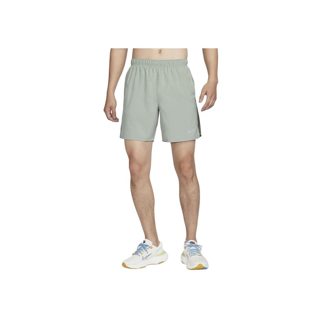 Nike Dri-Fit Challenger Color Block Breathable Quick-Dry Unlined Five-Inch Casual Shorts Men Shorts Horizon-Green DV9345-370