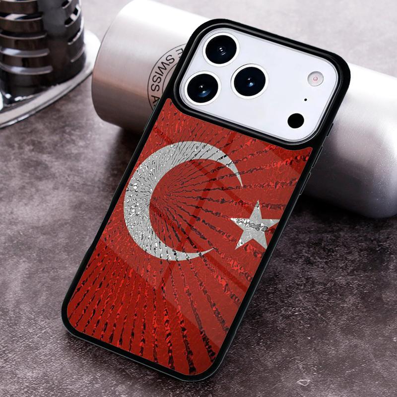 Turkey Turkish Flag_4 Phone Case For iPhone 17,16e,15,14,13,12,11,Mini,Pro,MAX soft Silicone Cover