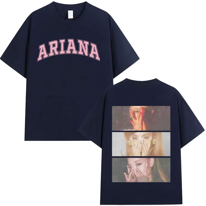 2026 JaroLéto Ariana Grande HipHop Pohodlné Tričko pro Muže Harajuku Styl Streetwear Mladistvá Móda Tričko