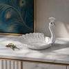 Multifunctional Candy Dish Swan Shape Fruit Tray Classic Candy Tray  Table Centerpiece