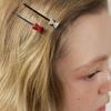 FANTASTIC PLANET [2SET] Ribbon Cubic Hair Pin (2colors)