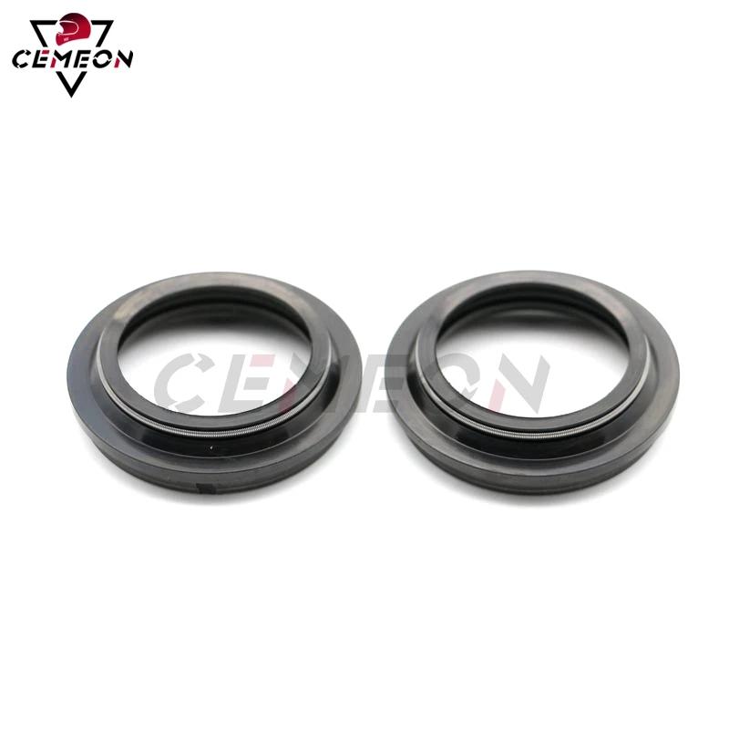 41X52.2X11 Fork Seal For BMW F650CS Scarver 02-05 F800GS 09-11 Motorcycle Front Shock Absorber Front Fork Oil Seal and Dust Cap