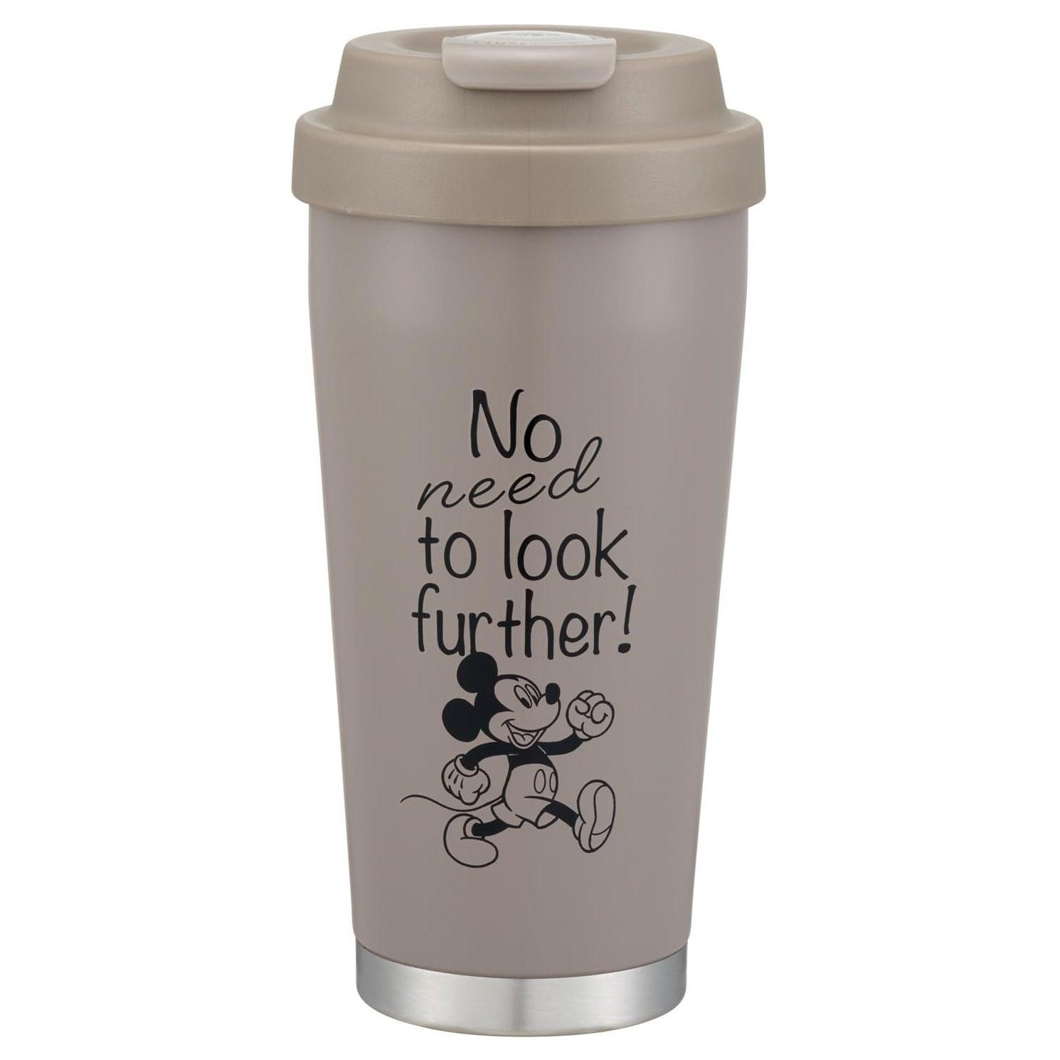 Skater Stainless Easy Tumbler 480ml Insulation Cold Retention Vacuum Double Structure Disney Mickey Mouse STEM5-A