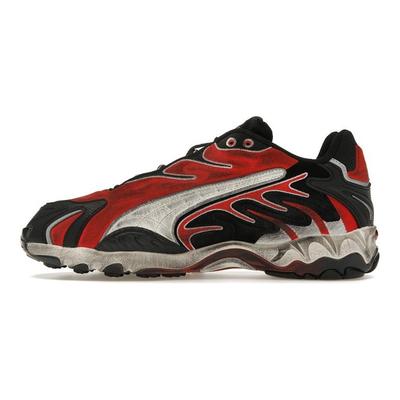A$AP Rocky X Inhale Distressed Pack - Black Pop Red Unisex Sneakers 402453-01