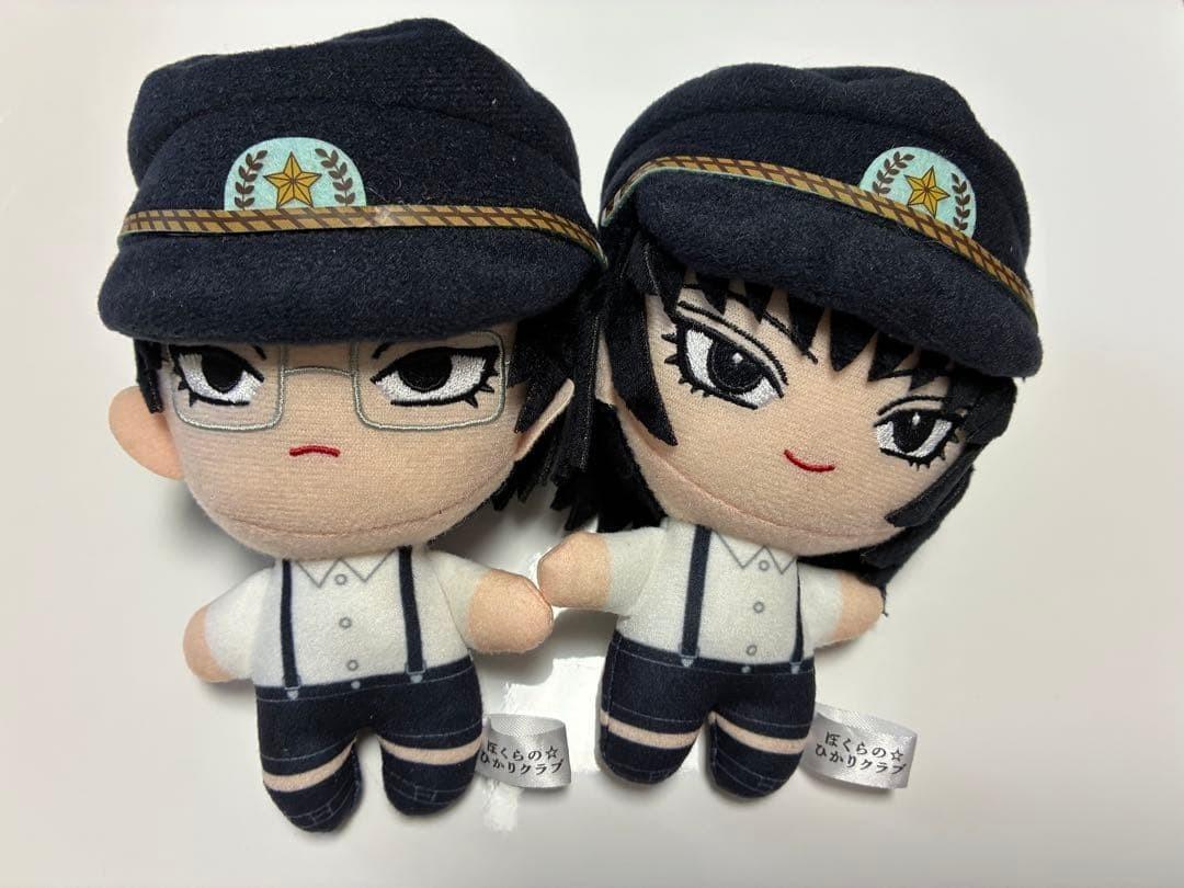 Lychee Hikari Club zera jaibo Plush Doll Mascot Set 2 No tag 15cm USED