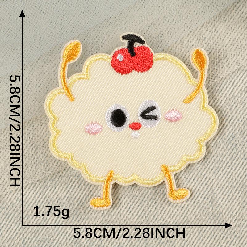 Self-Adhesive Cartoon Animal Patch for Shoes, Hats, Bags, and Clothing