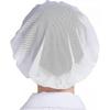 3pcs Chef Hat Kitchen Cooking Chef Cap Food Service Hair Nets5456cm), White