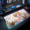 lumine Mouse Pad RGB Gaming Mousepad Big LED Pad PC Desk Mat Luminous Mouse Pad Large Keyboard Mats Table Rug With Backlit
