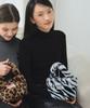 Masmarulez [Chain Strap Set] Bodry Tote Bag_Animal Black