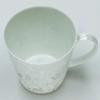 Mino Ware Mug, Approx. 380ml, Microwave-Safe, Hikari-Yuzen Pattern, Thinly Sliced, Silver, Made In Japan, HYM-3053E