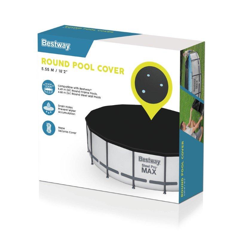 Cubierta para la piscina de estructura Bestway 58039 de 549 cm