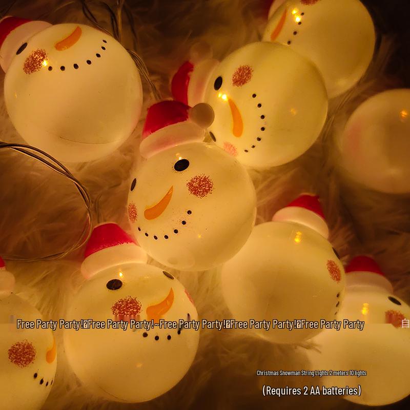 LED Happy Birthday String Lights for Party & Photo Decoration