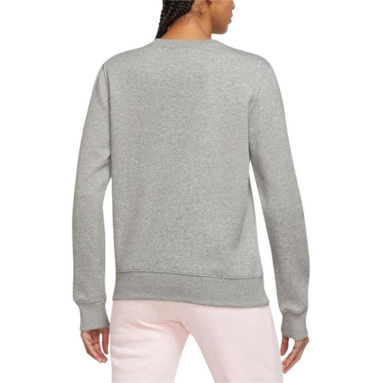Nike Sweatshirts Women's Gray Crew Neck Moderate Other DQ5752-063