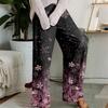 Pajama Pants , Sleepwear , Casual Drawstring Elastic Waist Pants , Comfortable Straight-leg Loose Pants
