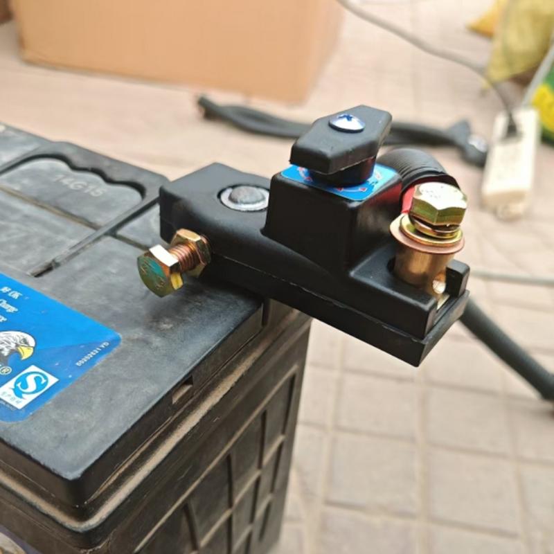 Car Battery Disconnect 12V 24V Pure Copper Disconnect Switches Anti-Leakage Car Battery Shut Off for RV ATV Boat Truck Yacht