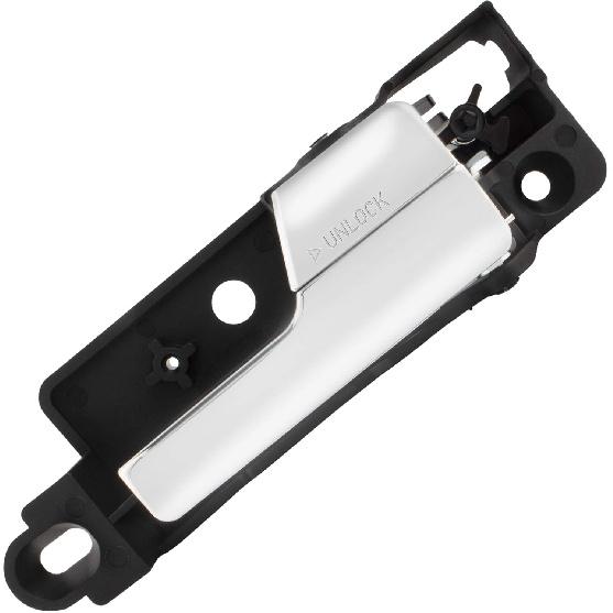 BOXI Interior Rear Right Passenger-Side Chrome Door Handle For 2006-2012 Ford Fusion 2007-2012 Lincoln MKZ 2006 Lincoln Zephyr 2006-2011 Mercury