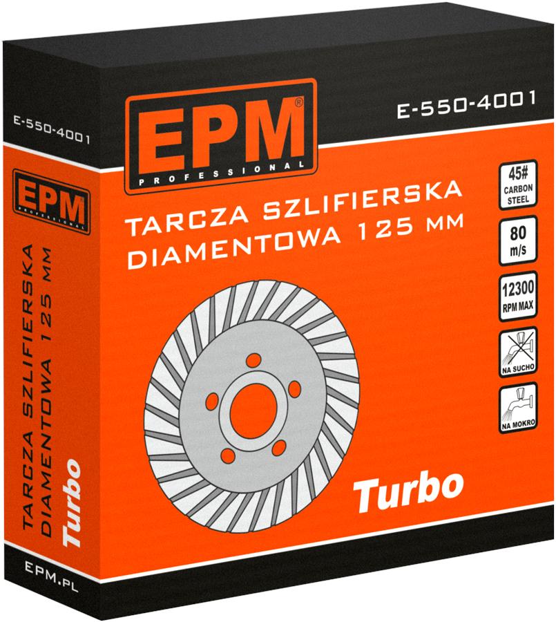 Turbo Diamond Grinding Disc 125Mm - E-550-4001