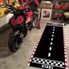 Motorcycle Carpet Garage Mat Racing Cool Moto Display Motorcycle Display Mat Anti-slip Home Decoration Living Room Hallway Rug
