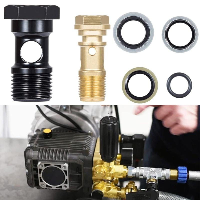 Niezawodny zestaw śrub mocujących zawór rozładowujący do myjek ciśnieniowych serii Annovi Reverberi AR2119 Szybka prosta instalacja