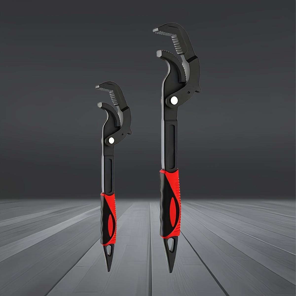 

Регулируемый универсальный ключ кованый из высокоуглеродистой стали трехсторонние зубья заостренный конец с быстрым открытием