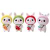 Non Finished DIY Felting Wool Rabbit Doll Handmade Craft Material Package Tools