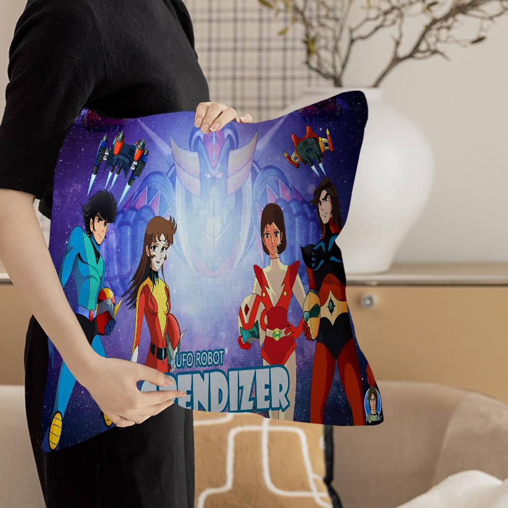 G-Goldorak Pillow Gifts Home Office Furnishings Bedroom Sofa Car Cushion Cover case 45x45cm