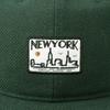 Basic Enchi City Short Cap Umpire Short Free Size Hat, Brim, Antibacterial, Deodorizing, Moisture-wicking, Quick-drying, Men's & Women's, (Dark Green)