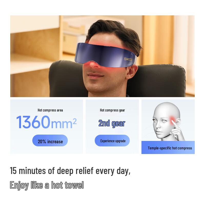 SKG K5 Ultra Smart Acupoint Eye Massager CN Plug (adapter Included)