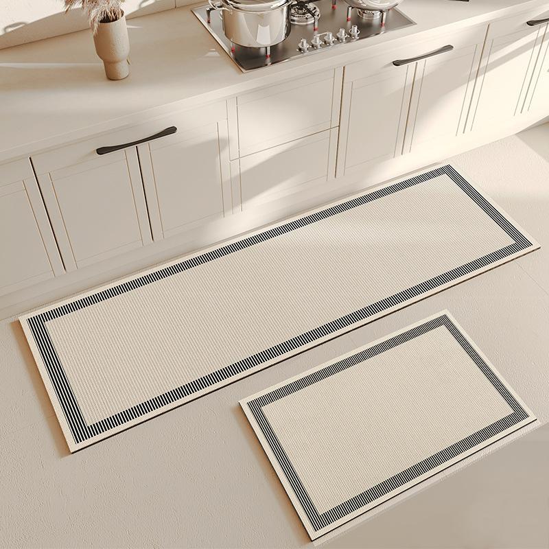Hot sell minimalist diatomaceous earth mat for household kitchen floor mat, long non slip foot mat