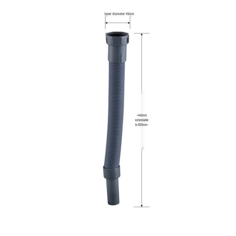 LANGZHIWEN Extendable Kitchen Sink Drain Pipe