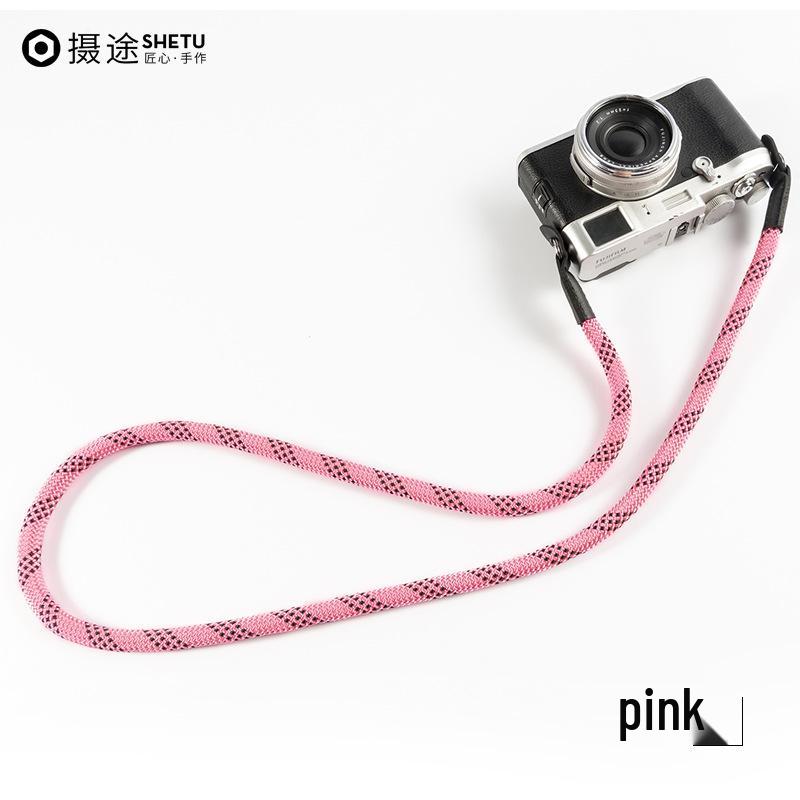 Shetu Vintage Mountaineering Camera Strap for Leica, DSLR, and Mirrorless Cameras