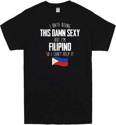Filipino Sexy Funny Pride Philippines Flag T-shirt