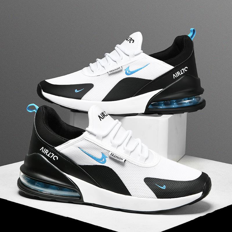 Summer Mesh Sports Shoes Air Cushion Shock Absorption Running Shoes Casual Couple Shoes Student Shoes