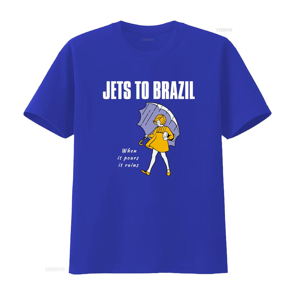 Jets To Brazil Rainy Day T Shirt Morton Salt Girl Design Emo Merch Style Stay Salty vintage Washed Versatile homme streetwear