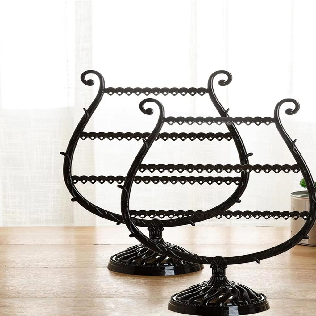 1/2/3pcs- Creative Wine Cup Necklace Jewelry Display Shelf